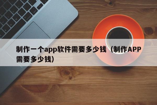 制作一個app軟件需要多少錢（制作APP需要多少錢）